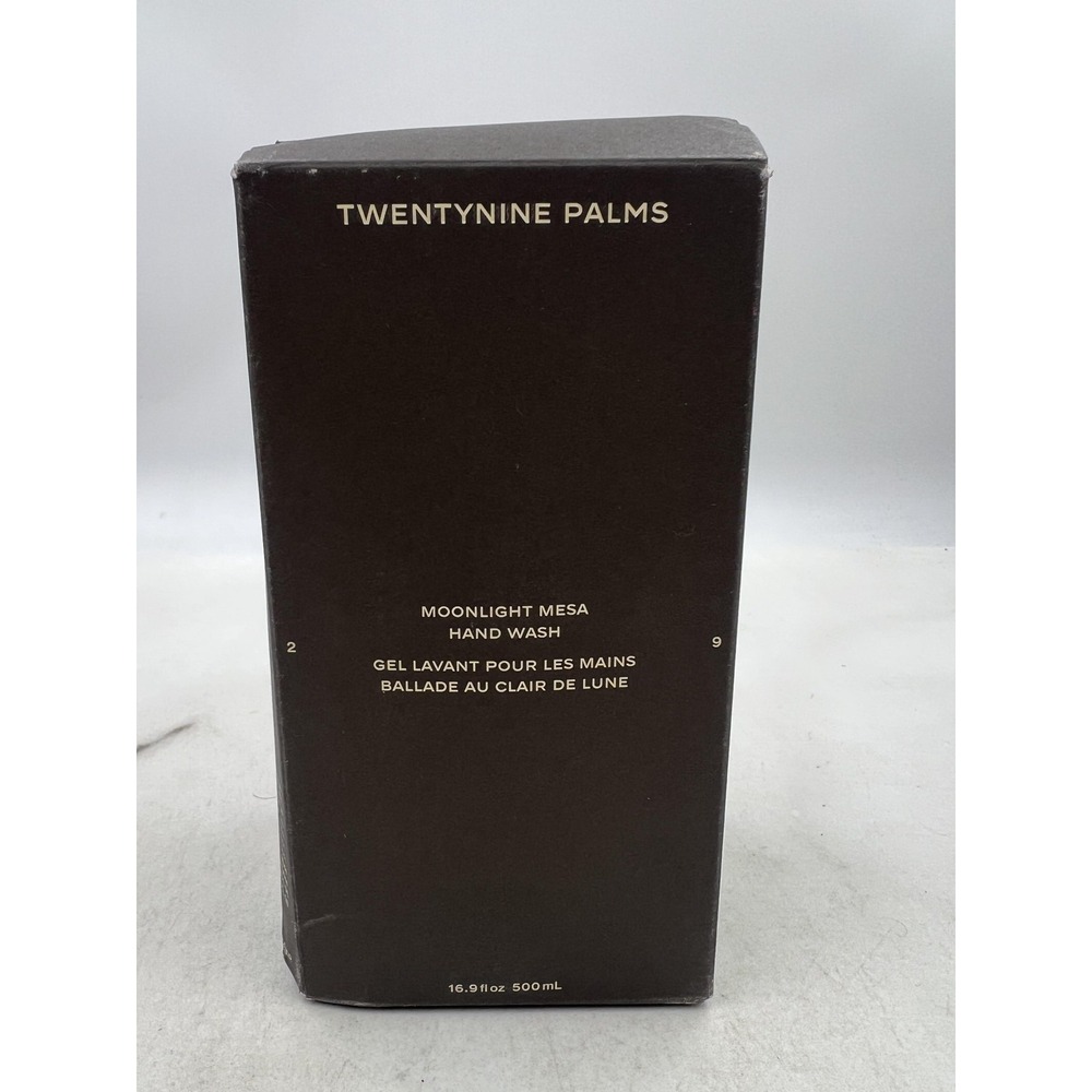 Twentynine Palms Moonlight Mesa Hand Wash 16.9 fl oz Bergamot Jojoba Aloe Leaf